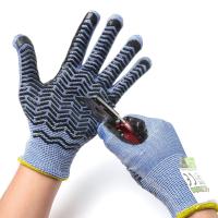 Safety Cut-Resistent Gloves w/Grips