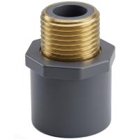 PVC Male Adapters w/Brass Thread