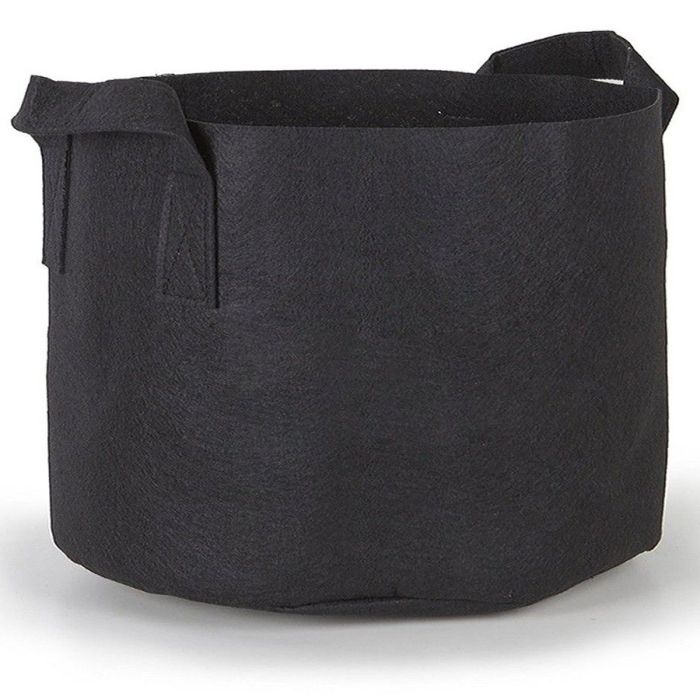 247Garden 20-Gallon Aeration Fabric Pot/Plant Grow Bag w/Handles (Black)