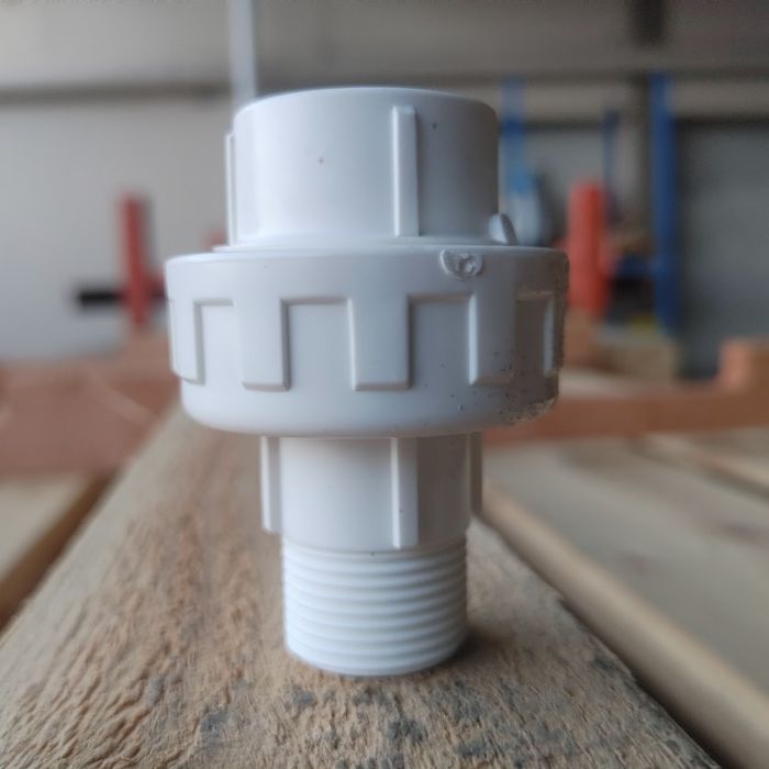 3/4 in. Sch-40 PVC Male Unions w/ O-Ring Slip/Socket Pipe Fittings