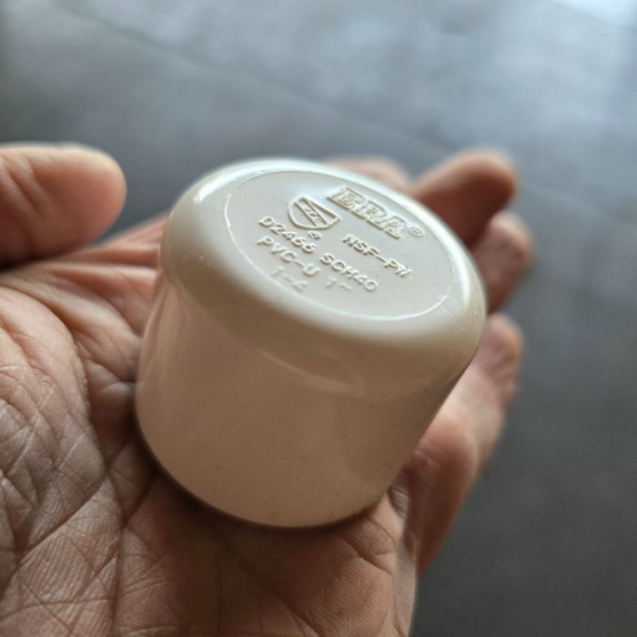16-Pack 3/4 In. SCH-40 PVC End Caps | Slip Socket | ASTM D2466 NSF - View #9
