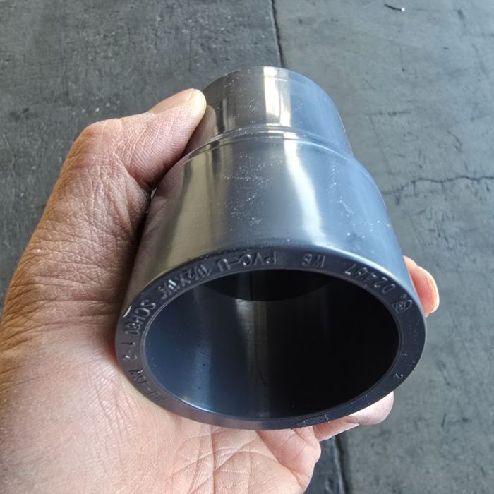1-1/2 x 1-1/4 in. Schedule 80 PVC Reducing Coupling, Sch-80 Pipe