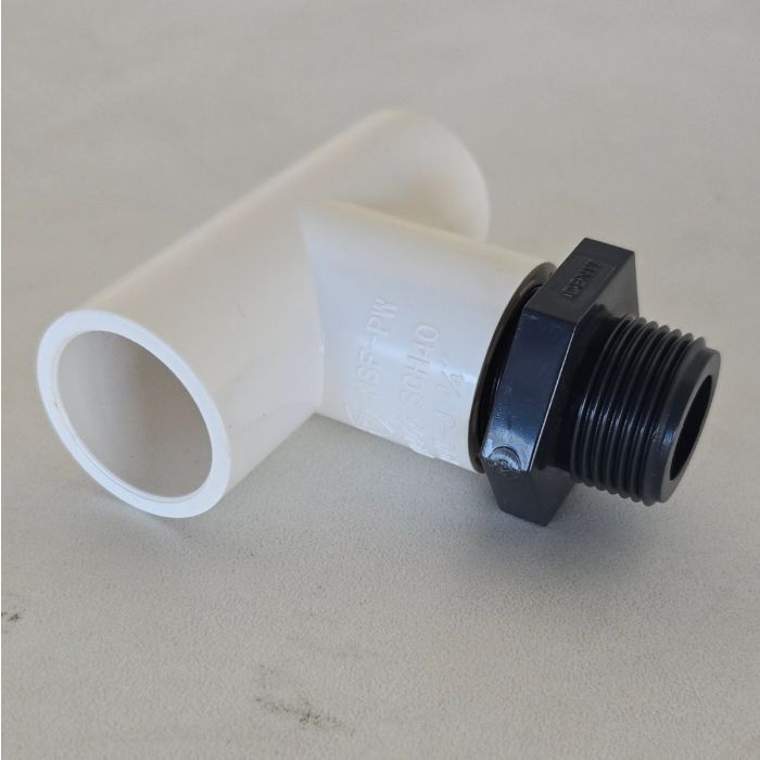 3/4 x 1/2 in. PVC Male Threaded Reducing Tee Slip x Slip x Male
