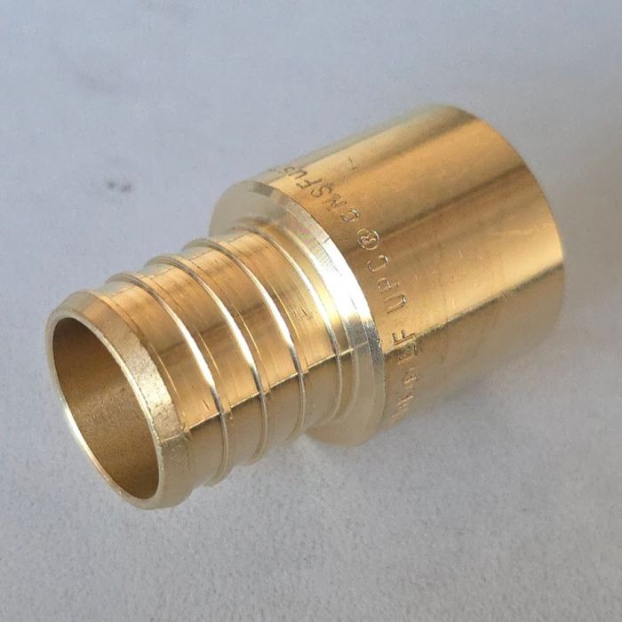 247Garden 1 in. PEX-B x 1 in. Male Sweat Copper Adapter, Lead-Free