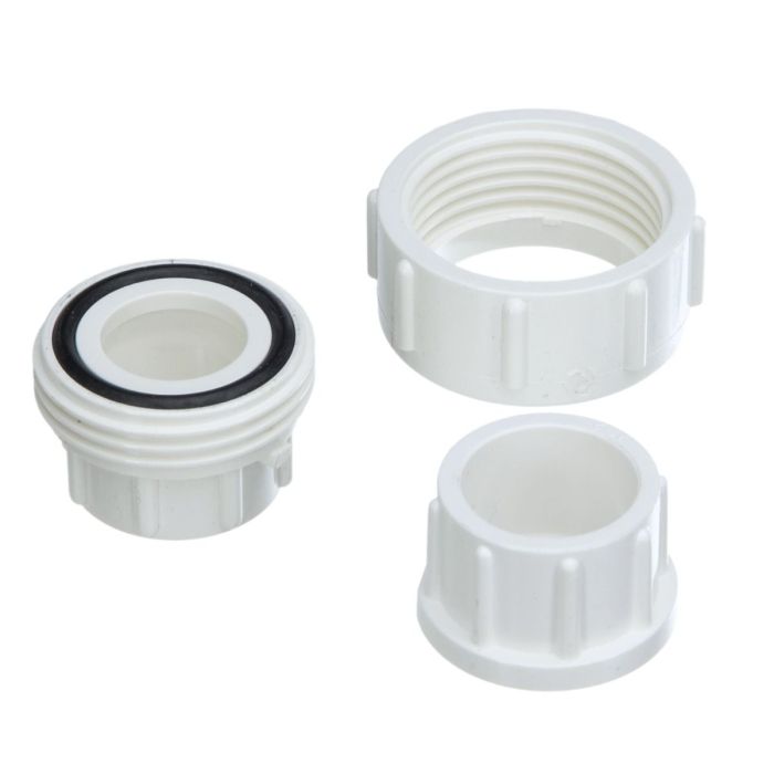 6 Inch SCH-40 PVC Union | EPDM O-Ring Seal | Schedule 40 Pipe Fitting
