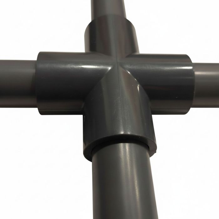 t*u様 ヴィンテージ SIMS FREESTYLE 1/2 PIPE COMP 1/2 in. Schedule 80 PVC Cross 4-Way Sch-80 Pipe Fitting
