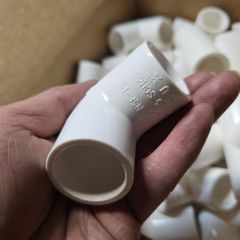 32-Pk 3/4 in. Schedule 40 PVC 90-Degree Elbow NSF Pipe Fittings SCH40 ASTM D2466