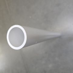 1 in. x ~4FT *Actual 3.83 ft/46" 450-PSI White Schedule 40 PVC Pressure Plain End Pipe ASTM D1784/D1785 Plumbing-Grade 46"