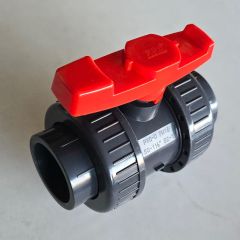 1-1/2 in. SCH40 PVC True Union Compact Ball Shut-off Valve ASTM/ANSI Certified