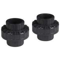 2-Pack 3/4" Schedule 80 PVC Union Socket x Thread F1970