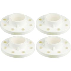 4-PK 4 in. PVC SCH-40/80 TS Flange ASTM D2466/D2467 (Socket-Type High Pressure Pipe Fittings)