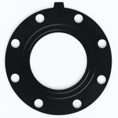 247Garden 6 in. EPDM Heavy Duty PVC Flange Gasket 1/8" (3mm) Full-Face w/ 8 Bolt Holes ASTM D2464/D2467, ANSI Class 150, ASME B16.21 Standard