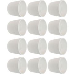 12-Pk 6 in. PVC Coupling Schedule-40 Pipe Fitting SCH40 NSF ASTM D2466 6"