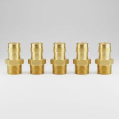 5-Pack 3/4 in. PEX-A Male Adapter Expansion Fittings NSF Lead Free Brass F1960