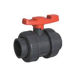 4 in. SCH40 PVC True Union Compact Ball Shut-off Valve Threaded-Type ASTM/ANSI Certified
