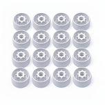 16-PK 1-1/4 in. PVC Casters Pipe Cap Fittings - ASTM SCH40 Furniture-Grade - Also Fits 3/4" PVC Fitting