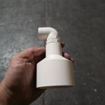 247Garden 2 x 1/2 in. PVC SCH-40 Elbow Reducing Modular Pipe Fitting Kit NSF ASTM D2466