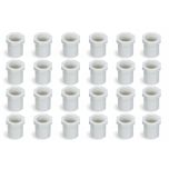 24-PK 3/4" Spigot x 1/2" Slip PVC Schedule-40 Busher Reducing Ring NSF Pipe Fittings 