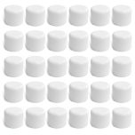 36-Pack 1" SCH-40 PVC End Cap, Plumbing Grade NSF-PW UPC ASTM ANSI D2466