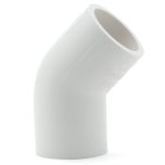 1/2 in. Schedule 40 PVC 45-Degree Elbow NSF/ASTM Pipe Fitting SCH40 ASTM D2466