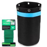 247Garden 3-Gallon Tall LST Low Stress Training Fabric Pot w/Soft Tie 25FT Bonsai Kit Combo