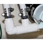  1/2" PVC SCH-40 Marine Manifold With "F" Type Fitting Kit FPT x FPT x FPT 