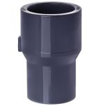 2 x 3/4 in. Schedule 80 PVC Reducing Coupling/Coupler Sch-80 Pipe Increase/Reducer Fitting (Socket) NSF ASTM D2467