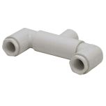 Rinker Boats / Dometic 220300007 2-Spud Boat Marine Manifold With "U" Type 1/2" SCH-40 PVC Fittings FPT x FPT x FPT