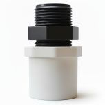 3/4 x 1/2 in. Schedule 40 PVC Male Reducing Ring/MIP Reducer Bushing SCH40 Modular Fitting Kit NSF, 3/4" Spigot x 1/2" MNPT
