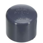 1 in. Schedule 80 PVC Cap/Slip/Socket End Plug Sch-80 Pipe Fitting NSF ASTM D2467