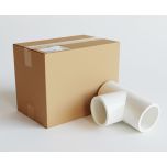 144pcs 1 in. Schedule 40 PVC Tee 3-Way Pipe Fittings NSF SCH40 ASTM D2466