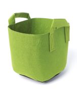 247Garden 2-Gallon Green Aeration Fabric Pot/Plant Grow Bag w/Handles 260GSM 7.5H x 8.5D