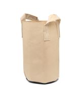 247Garden 5-Gallon Tall Aeration Fabric Pot/Tree Grow Bag (Tan w/Handles 15H x 10D)