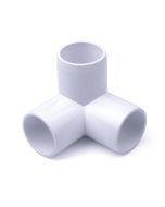 247Garden 1/2in 3-Way PVC Elbow Fittings for Furniture Grade Applications 12-Pack