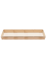 247Garden 4x16 PVC-Frame Fabric Raised Grow Bed (Tan, Bag Only, No PVC Fittings)