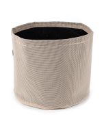 247Garden 2-Gallon Textilene Aeration Fabric Pot/Grow Bag for Indoor/Outdoor Decorated Gardening (Smoke Gray)