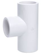 2 in. Schedule 40 PVC Tee 3-Way NSF Pipe Fitting Socket