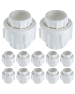 12-Pack 3/4 in. Schedule 40 PVC Unions w/ O-Ring Socket-Type Pipe Fitting