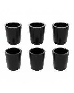 6-PK 1-1/4 in. Schedule 80 PVC Couplings Pipe Fittings Socket-Ends NSF ASTM D2467