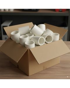 160PCS/Box 1-1/4 in. Schedule 40 PVC Coupling/Coupler Pipe Fitting NSF SCH40 ASTM D2466 1.25"