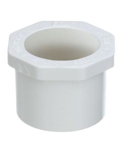 1-1/4 x 3/4 in. Schedule 40 PVC Reducing Ring/Reducer Bushing Pipe Fitting NSF SCH40 ASTM D2466 1.25" Spigot x 0.75" Socket
