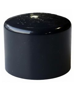 1-1/4 in. Schedule 80 PVC Cap/End Plug Sch-80 Slip/Socket Pipe Fitting NSF ASTM D2467