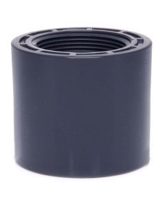 1-1/4 in. Schedule 80 PVC Female Adapter Sch-80 Pipe Fitting NSF ASTM D2467 1.25" Slip x 1.25" FNPT Female Threaded
