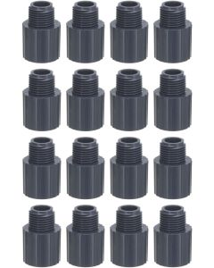 16-PK 1/2 in. Schedule 80 PVC Male Adapters NPT Pipe Fitting NSF ASTM D2467/D2464