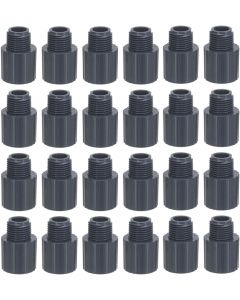 24-PK 1/2 in. Schedule 80 PVC Male Adapters NPT Pipe Fitting NSF ASTM D2467/D2464