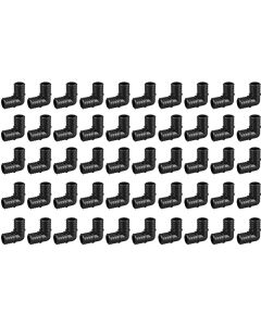 50-PK 1/2" PEX ELBOW POLY ALLOY LEAD FREE CRIMP PLASTIC FITTINGS -NSF,CUPC,ANSI