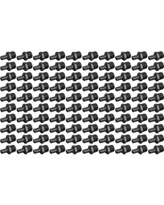 100-PK 1/2" PEX Crimp x 1/2" Male NPT Adapters Plastic PPSU Poly Alloy Lead-Free PEX-B Fittings ASTM F2159 NSF