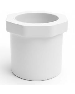 1 x 3/4 in. Schedule 40 PVC Reducing Ring/Reducer Bushing Sch-40 NSF Pipe Fitting, 1" Spigot x 3/4" Slip/Socket