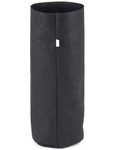 247Garden 1-Gallon Skinny Tall Black Fabric Pot/Deep Aeration Plant Grow Bag 5D x 12H