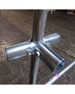 4-Way 3/4" EMT Pipe Metal Connector/Fitting